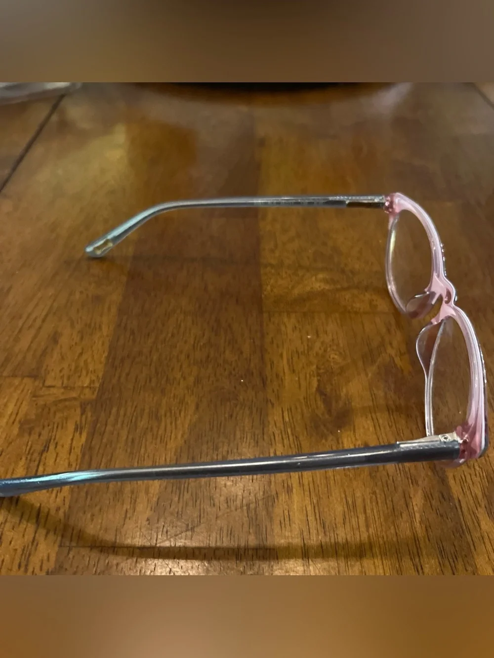 Ted Baker Eyeglasses Frames B981 Floral Pattern & Blue Round Full Rim 45-17-130
